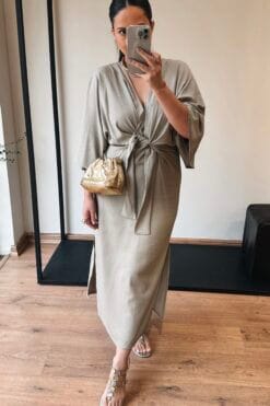 Vestido Meg Linho - Fendi