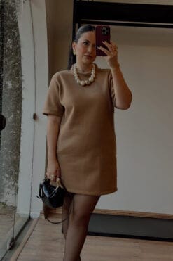 Vestido Luara - Nude