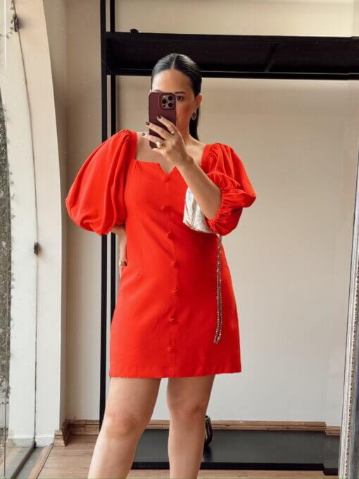 Vestido Cecília- Vermelho - Image 7