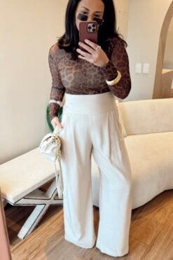 Calça Juliana - Fendi