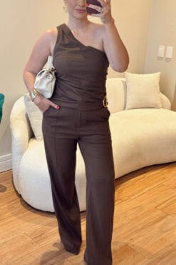 Conjunto Ivy- Marrom