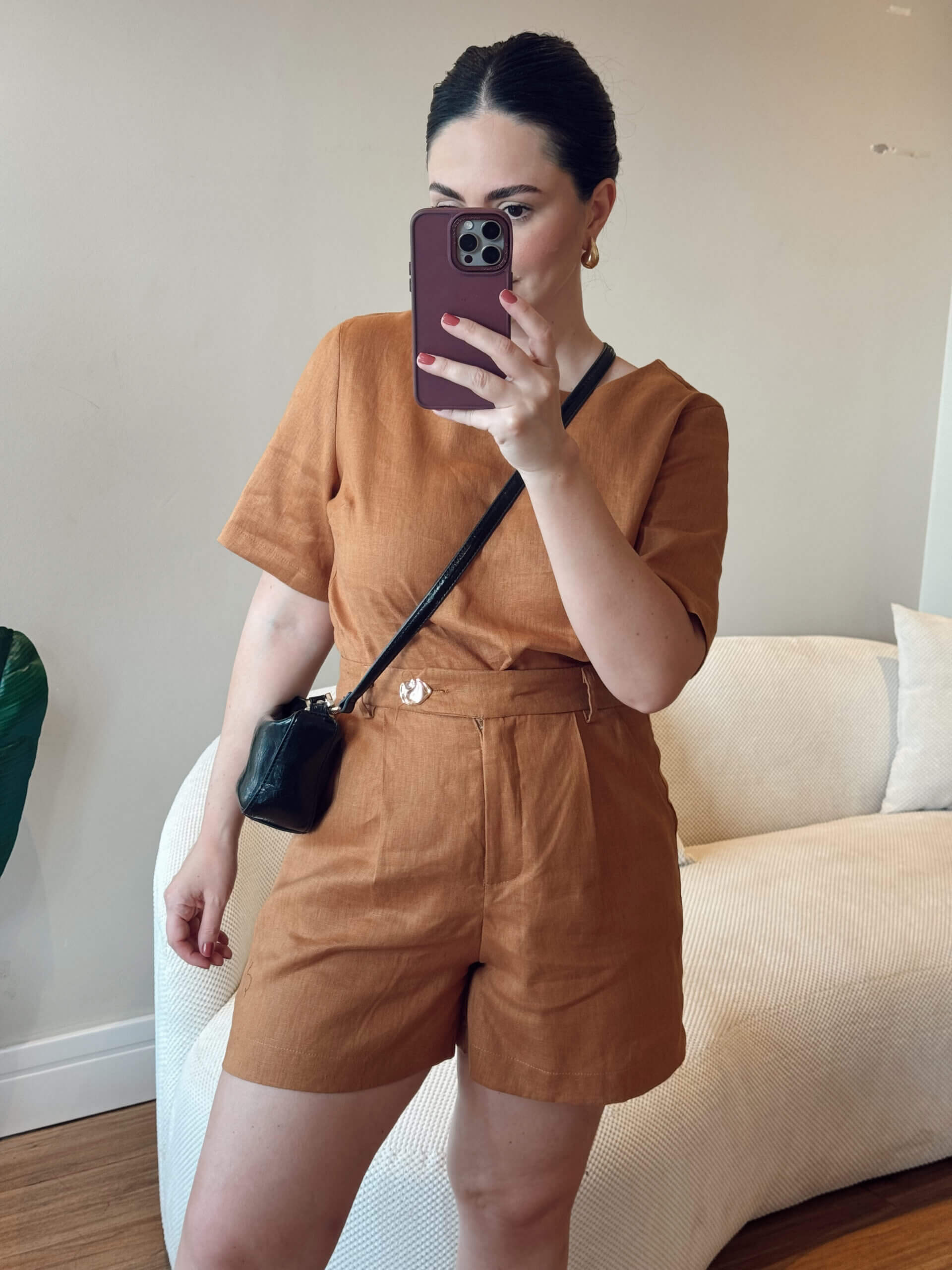 Conjunto Natali- Marrom