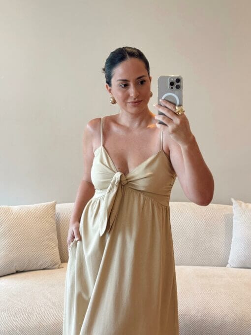 Vestido Ísis - Amarelo - Image 3
