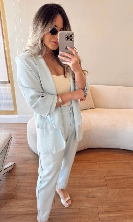 Blazer Lana - Azul - Imagem 2