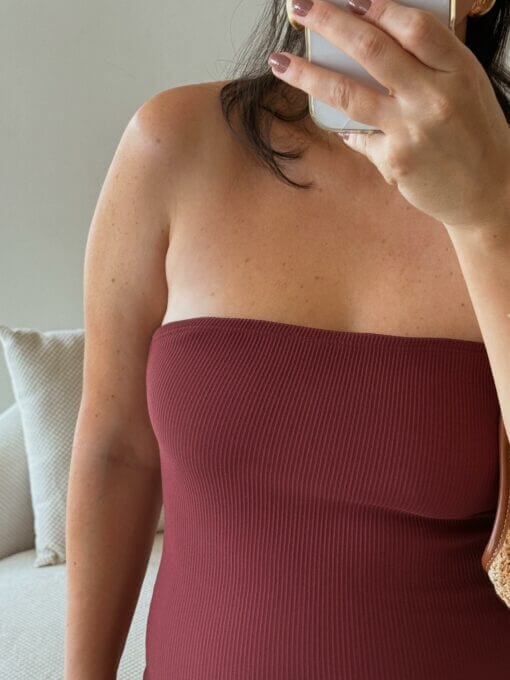 Vestido Amanda - Marsala - Image 3