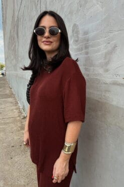 Conjunto Pandora Essential- Vinho Grená