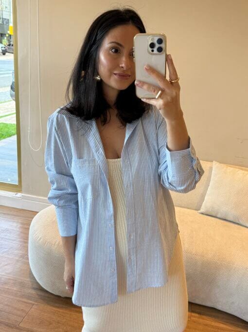 Camisa Roberta - Azul - Image 3