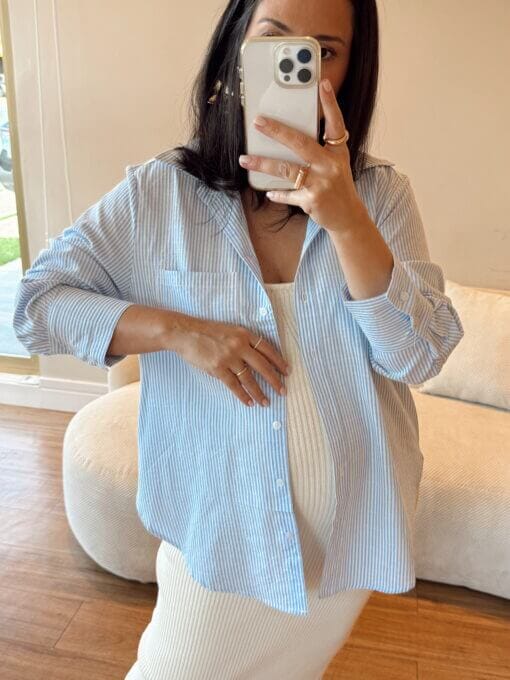 Camisa Roberta - Azul - Image 6
