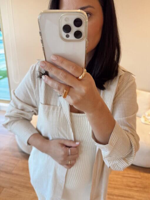 Camisa Roberta - Bege - Image 4