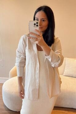 Camisa Roberta - Bege