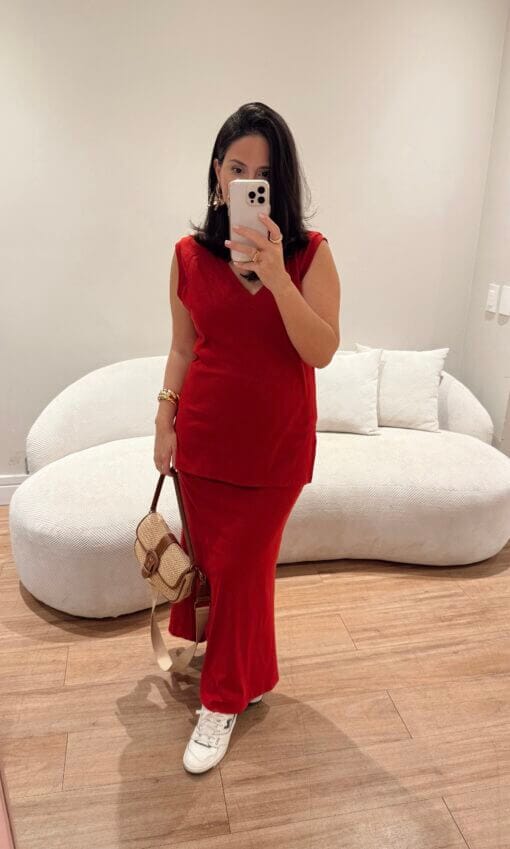 Conjunto Chiara - Cherry - Image 5