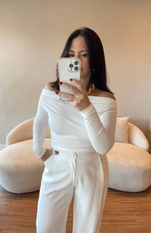 Blusa Lina - Branca