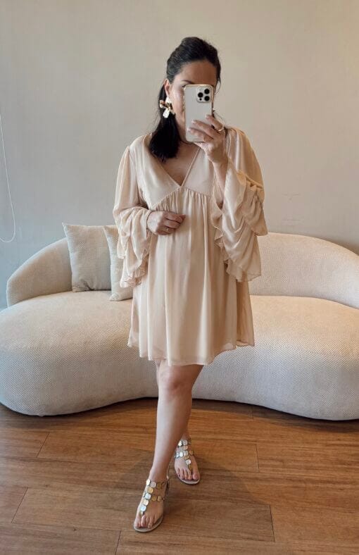 Vestido Adele - Nude - Imagem 3