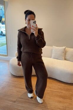 Conjunto Audrey - Marrom