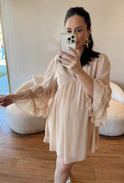 Vestido Adele - Nude - Imagem 5