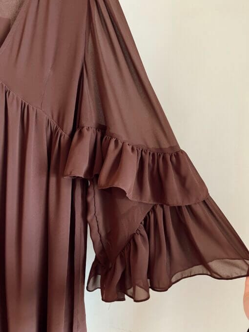 Vestido Adele - Marrom - Imagem 4