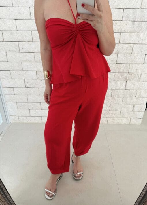 Calça Jasmine - Vermelho - Imagem 6