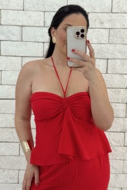 Blusa Jasmine - Vermelho