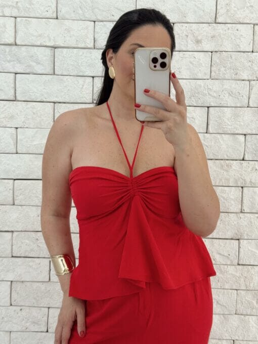Blusa Jasmine - Vermelho