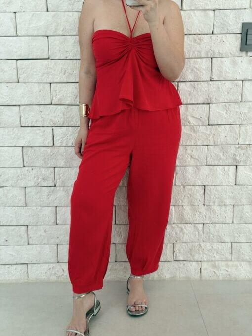 Calça Jasmine - Vermelho - Imagem 2