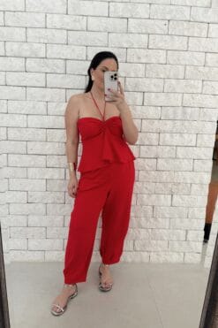 Calça Jasmine - Vermelho