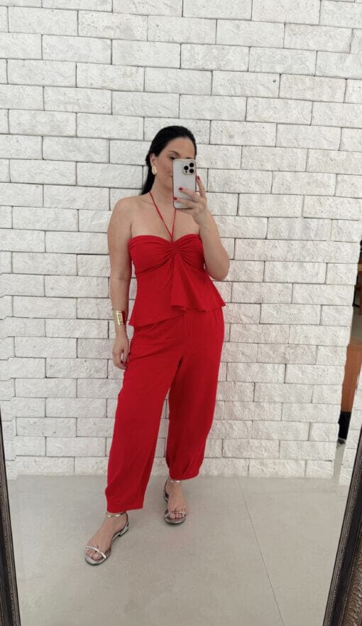 Calça Jasmine - Vermelho