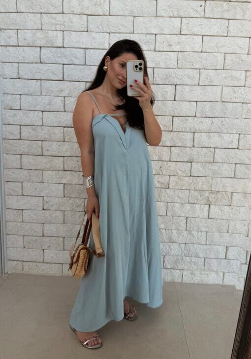 Vestido Theodora - Sky - Imagem 2