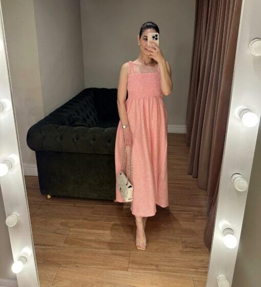 Vestido Bella - Cotton candy