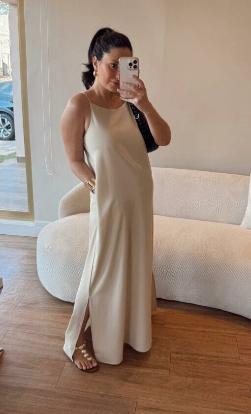 Vestido Manu - Marfim - Imagem 2