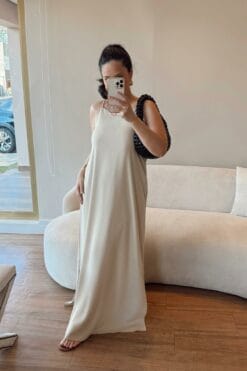 Vestido Manu - Marfim