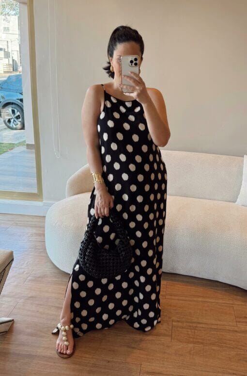 Vestido Manu - Poá