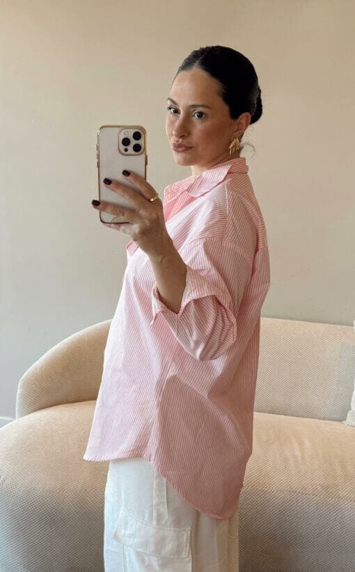 Camisa Tereza - Rosa - Imagem 2