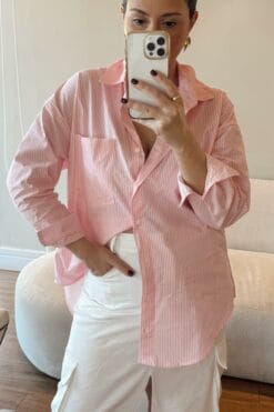 Camisa Tereza - Rosa