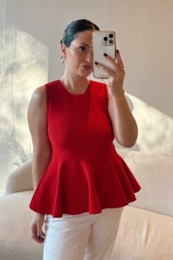 Blusa Lola - Vermelha