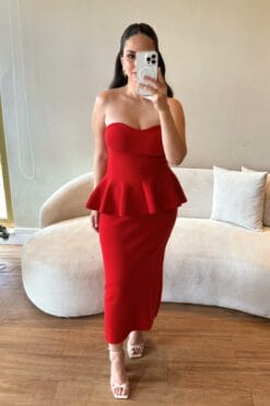 Conjunto Thaila - Vermelho