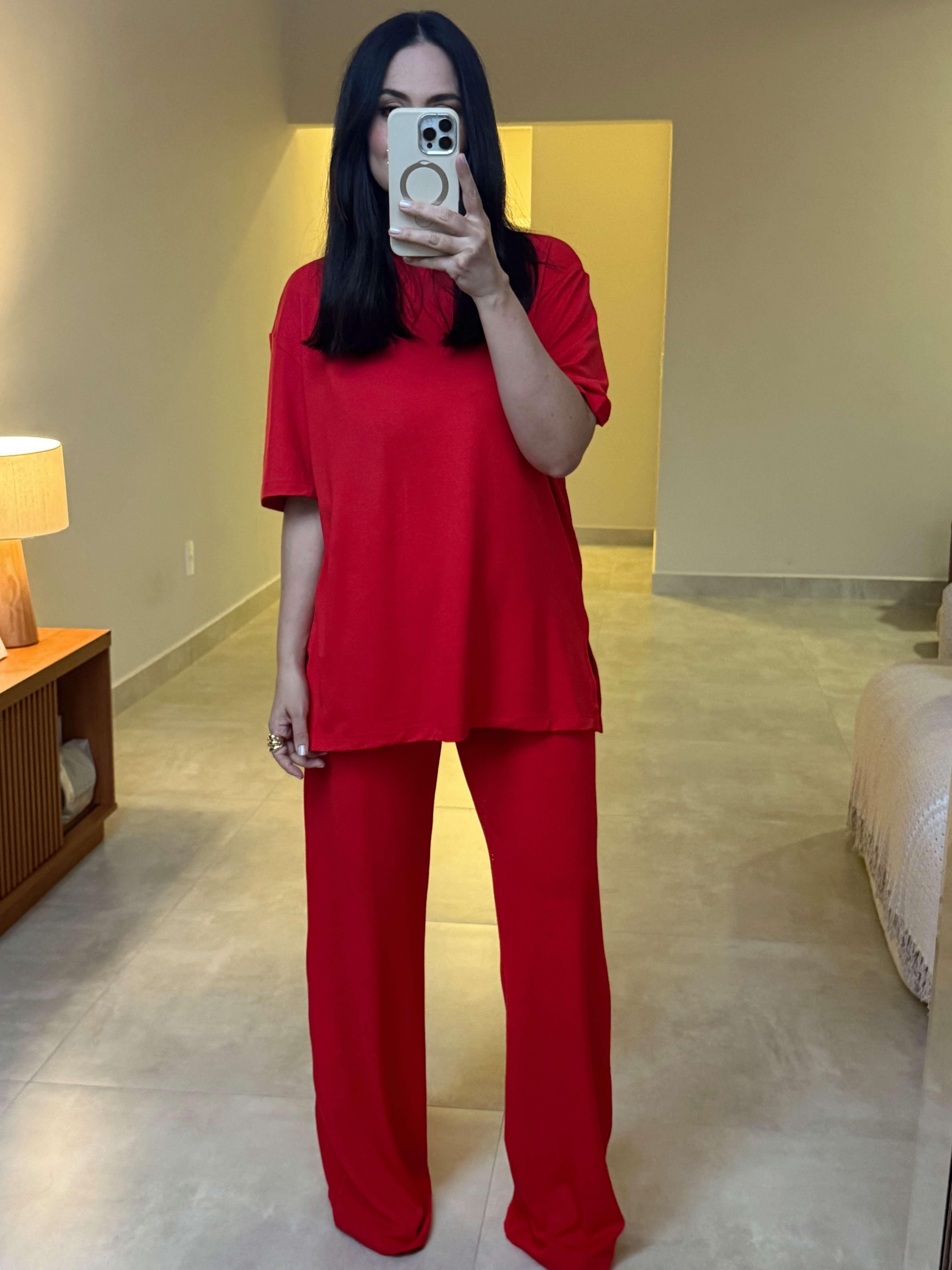 Conjunto Pandora Basic - Vermelho - Imagem 4