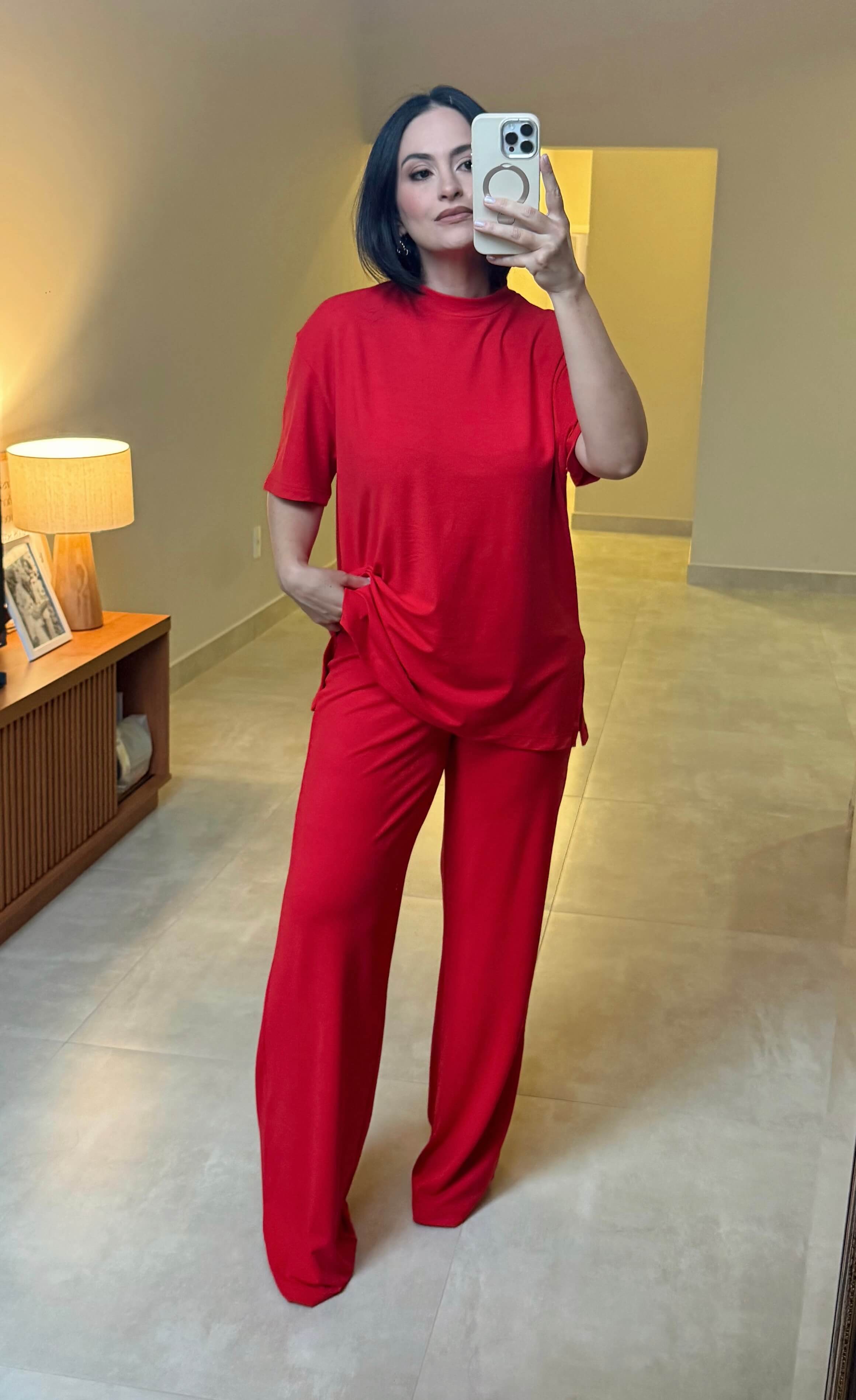 Conjunto Pandora Basic - Vermelho - Imagem 2